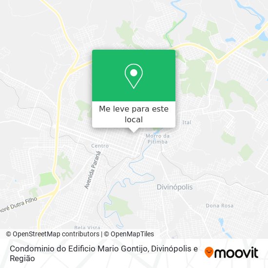 Condominio do Edificio Mario Gontijo mapa