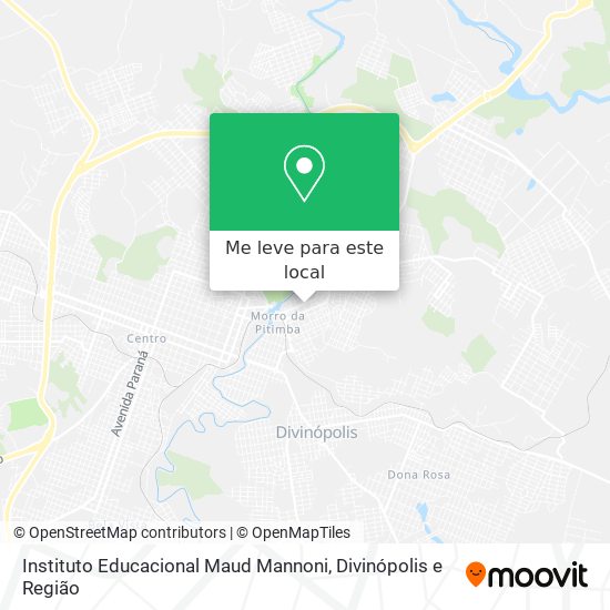 Instituto Educacional Maud Mannoni mapa