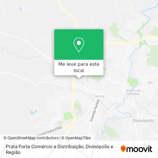 Prata Forte Comércio e Distribuição mapa