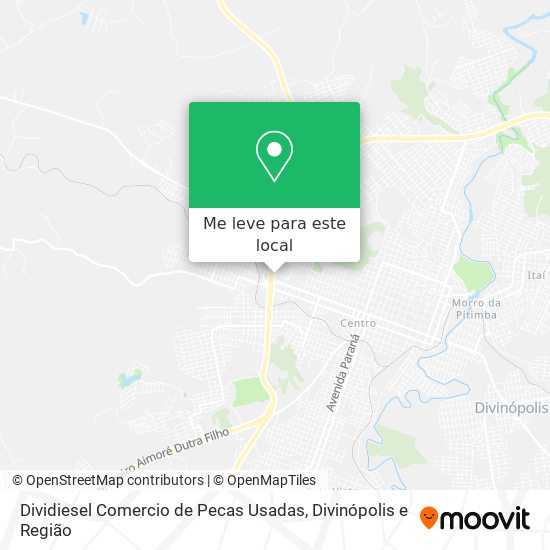 Dividiesel Comercio de Pecas Usadas mapa