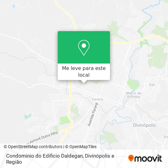 Condominio do Edificio Daldegan mapa
