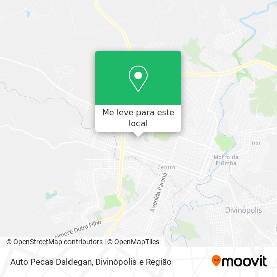 Auto Pecas Daldegan mapa