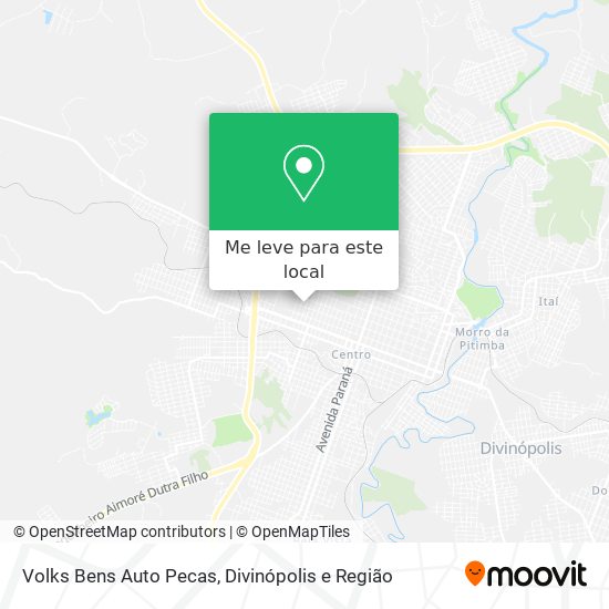 Volks Bens Auto Pecas mapa