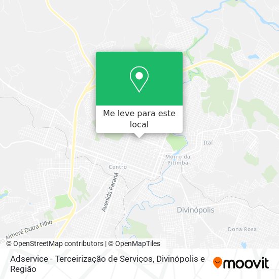 Adservice - Terceirização de Serviços mapa