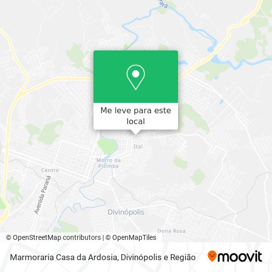 Marmoraria Casa da Ardosia mapa