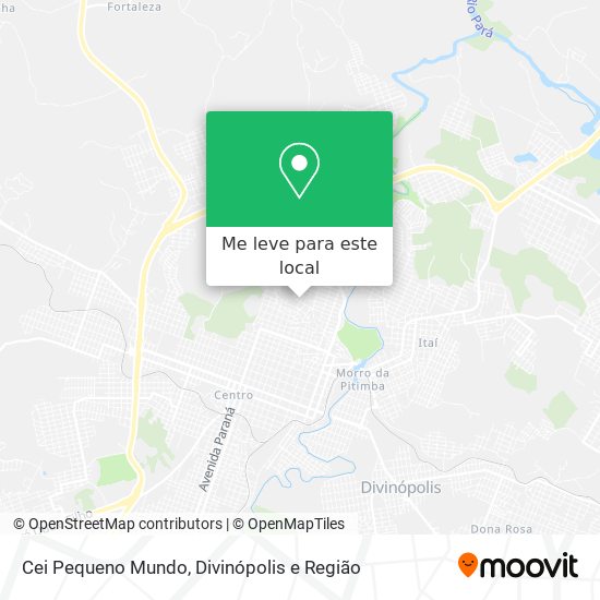 Cei Pequeno Mundo mapa