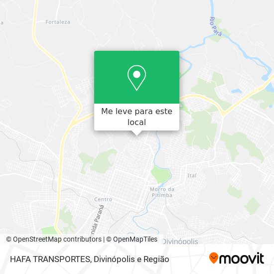 HAFA TRANSPORTES mapa