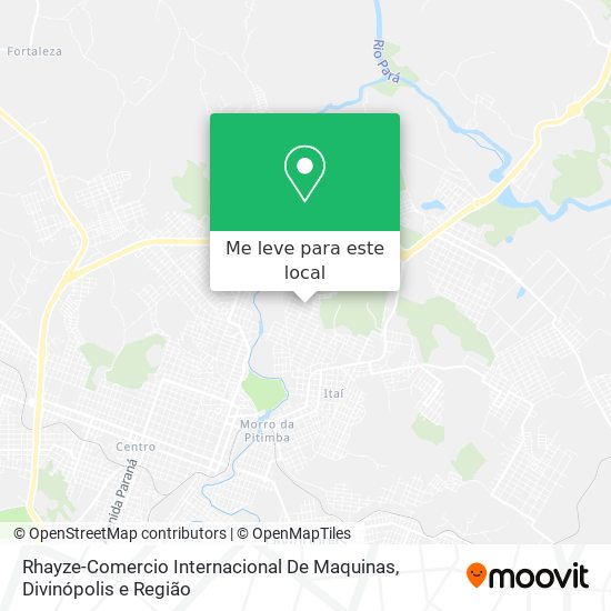 Rhayze-Comercio Internacional De Maquinas mapa