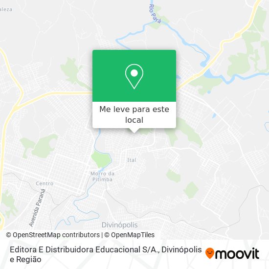Editora E Distribuidora Educacional S / A. mapa