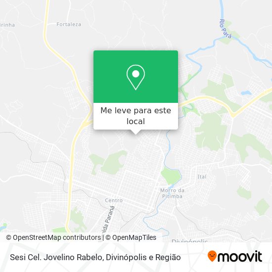 Sesi Cel. Jovelino Rabelo mapa
