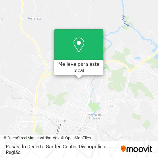 Rosas do Deserto Garden Center mapa