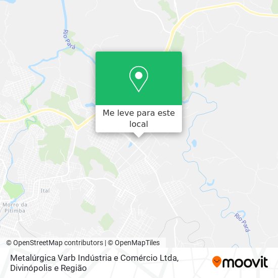 Metalúrgica Varb Indústria e Comércio Ltda mapa