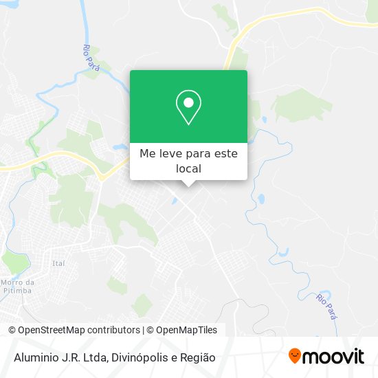 Aluminio J.R. Ltda mapa