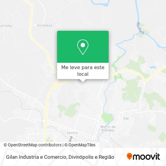 Gilan Industria e Comercio mapa