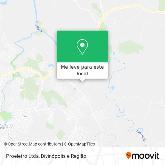 Proeletro Ltda mapa