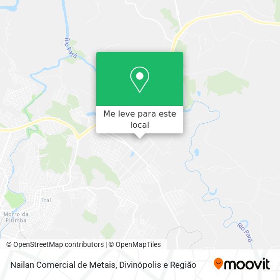 Nailan Comercial de Metais mapa