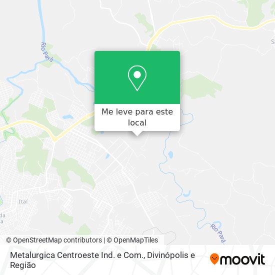 Metalurgica Centroeste Ind. e Com. mapa