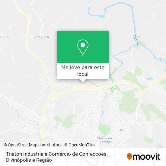 Triaton Industria e Comercio de Confeccoes mapa