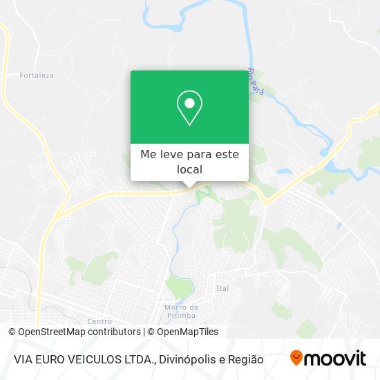 VIA EURO VEICULOS LTDA. mapa