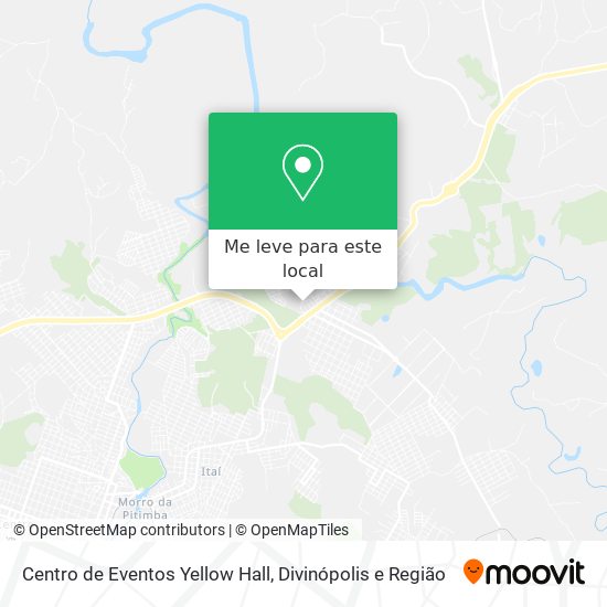 Centro de Eventos Yellow Hall mapa