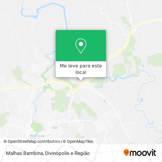 Malhas Bambina mapa