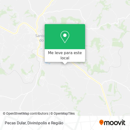 Pecas Dular mapa