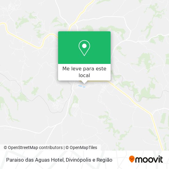 Paraiso das Aguas Hotel mapa
