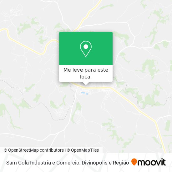 Sam Cola Industria e Comercio mapa
