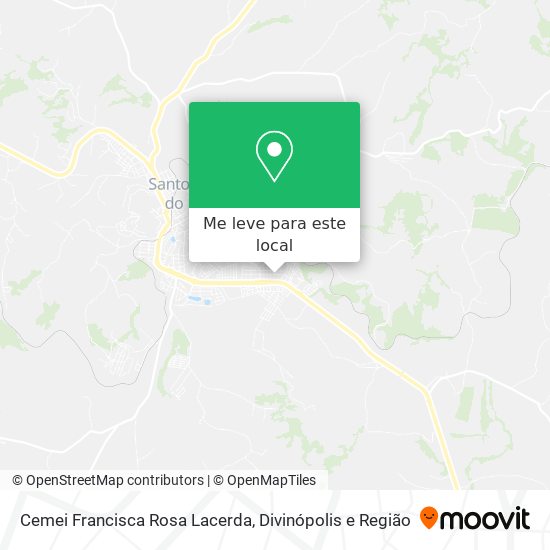 Cemei Francisca Rosa Lacerda mapa