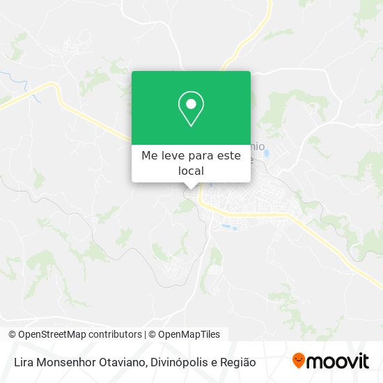 Lira Monsenhor Otaviano mapa