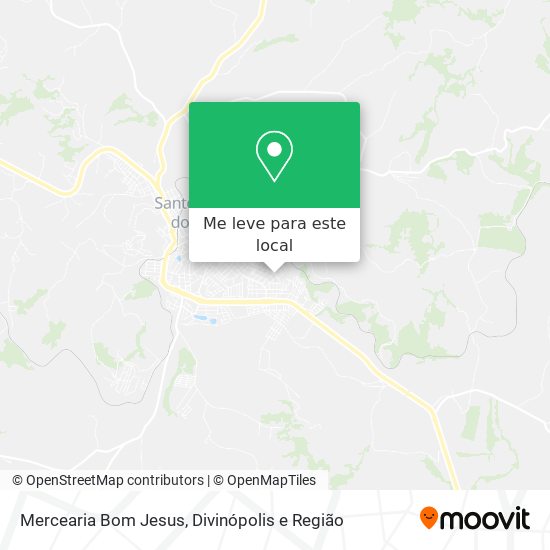 Mercearia Bom Jesus mapa