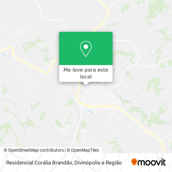Residencial Corália Brandão mapa
