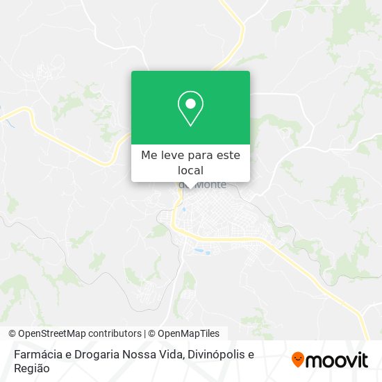 Farmácia e Drogaria Nossa Vida mapa