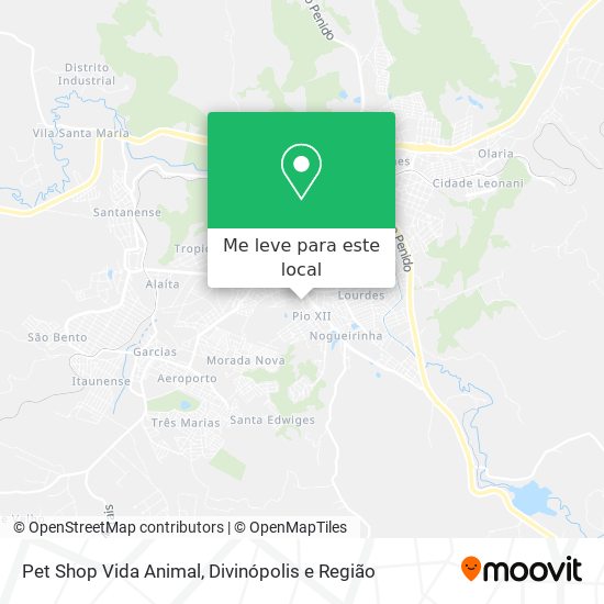 Pet Shop Vida Animal mapa