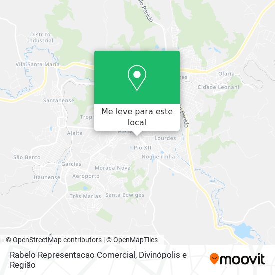 Rabelo Representacao Comercial mapa