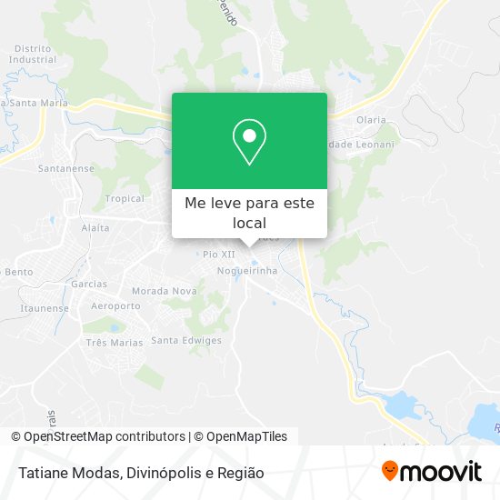 Tatiane Modas mapa