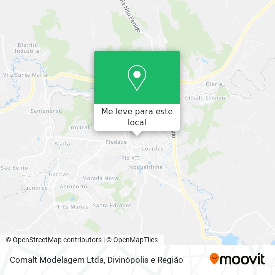 Comalt Modelagem Ltda mapa