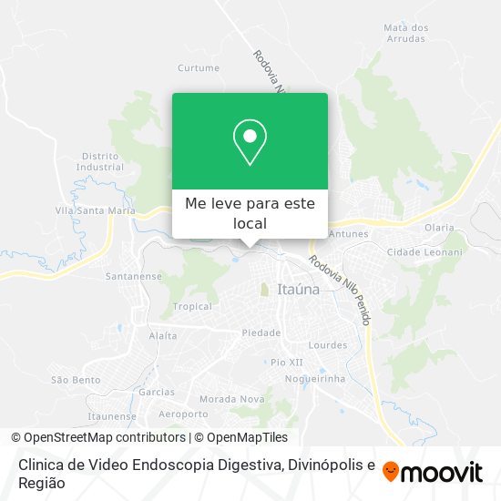 Clinica de Video Endoscopia Digestiva mapa