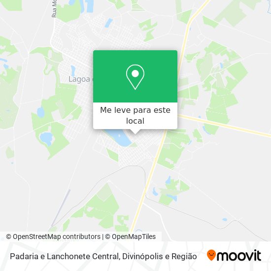 Padaria e Lanchonete Central mapa