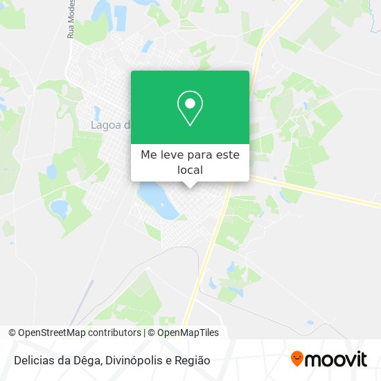Delicias da Dêga mapa