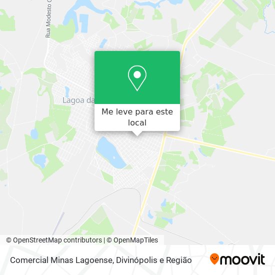 Comercial Minas Lagoense mapa