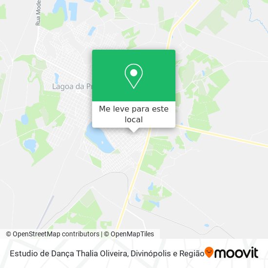 Estudio de Dança Thalia Oliveira mapa