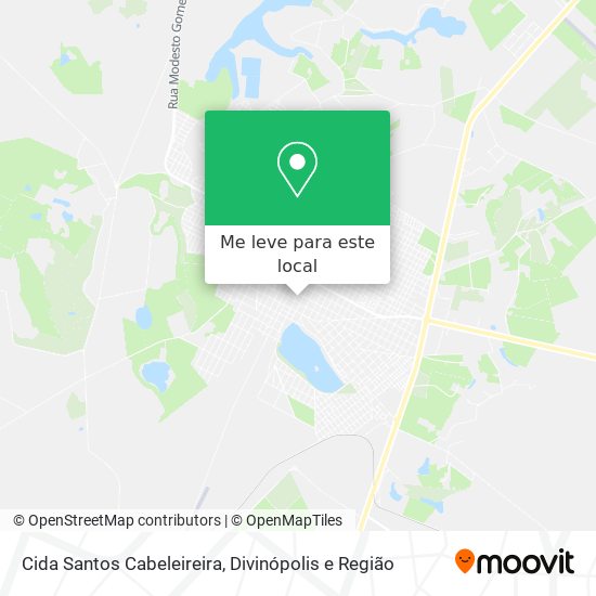 Cida Santos Cabeleireira mapa