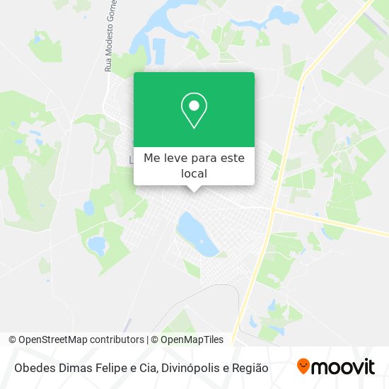 Obedes Dimas Felipe e Cia mapa
