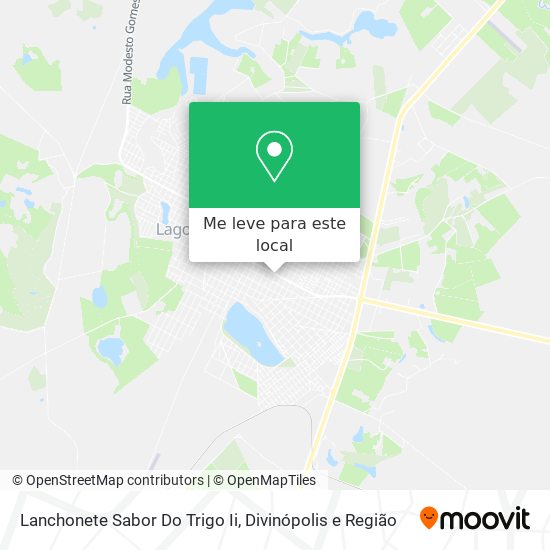 Lanchonete Sabor Do Trigo Ii mapa