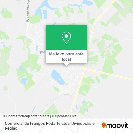 Comercial de Frangos Rodarte Ltda mapa