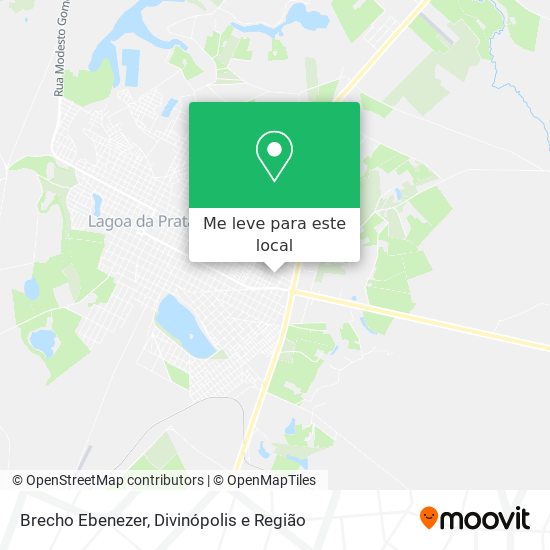 Brecho Ebenezer mapa
