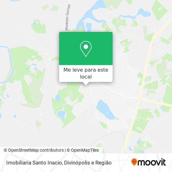 Imobiliaria Santo Inacio mapa