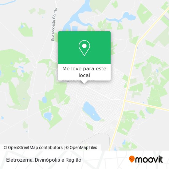 Eletrozema mapa