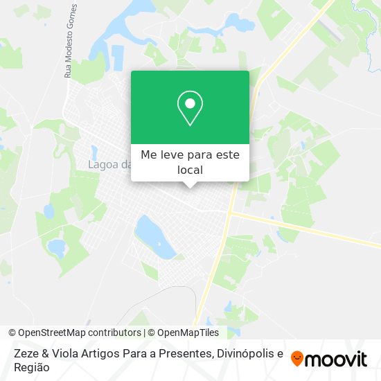 Zeze & Viola Artigos Para a Presentes mapa